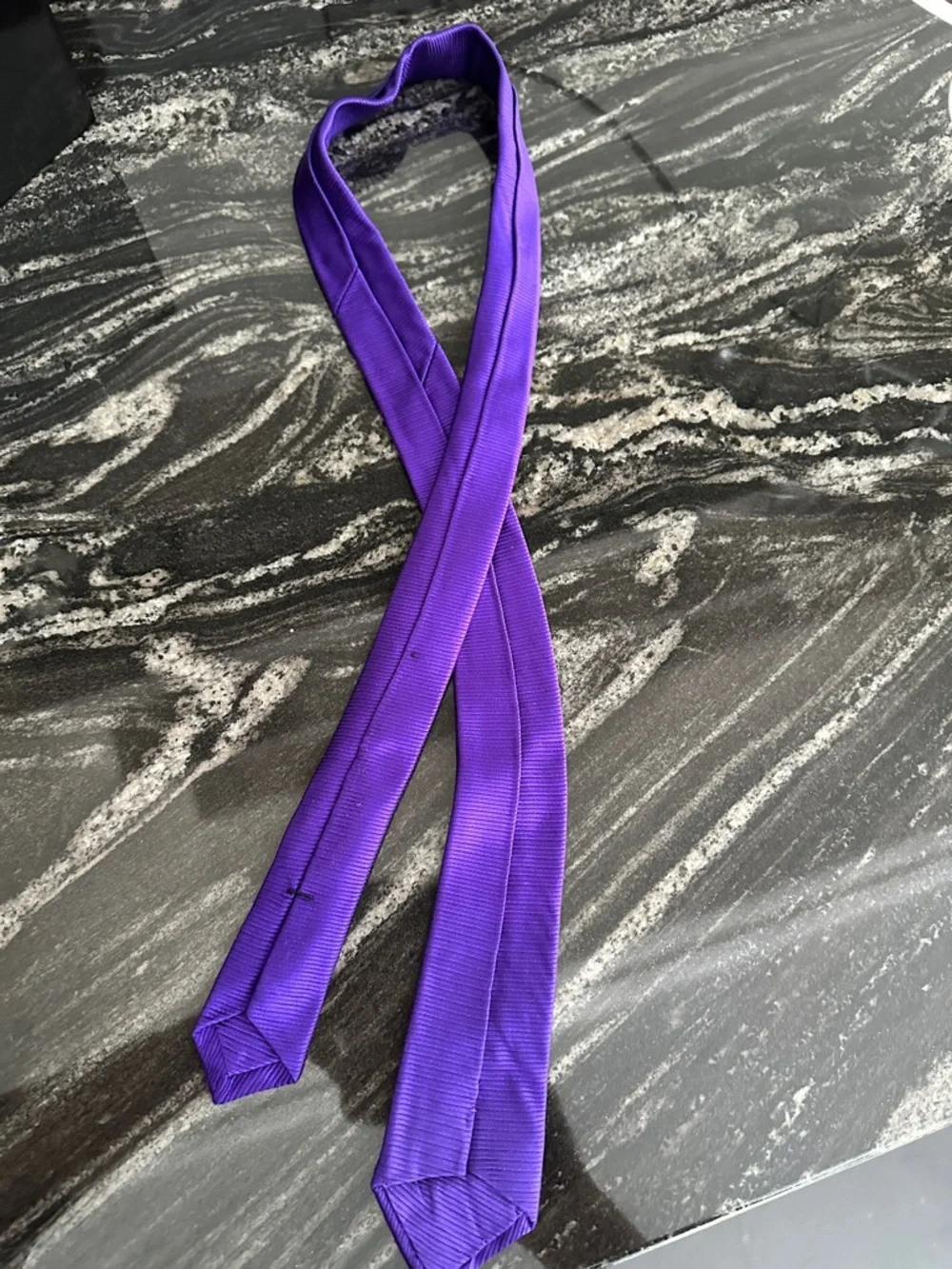 Purple boy ‘s tie